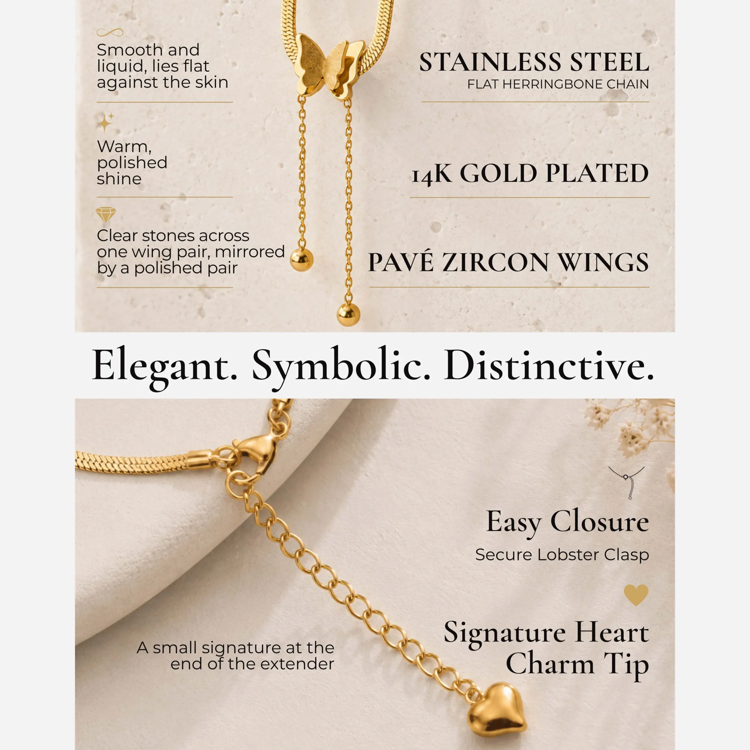 CAVALENT-Butterfly-Necklace-Features